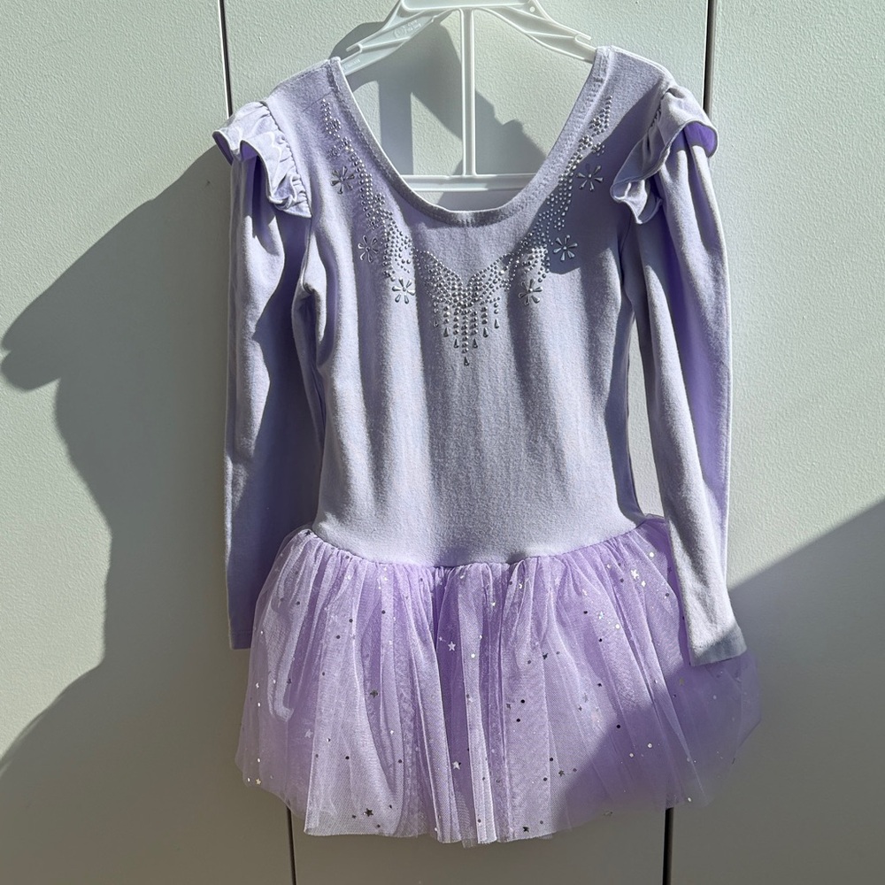 Lavender Tutu Girls Costume Dress